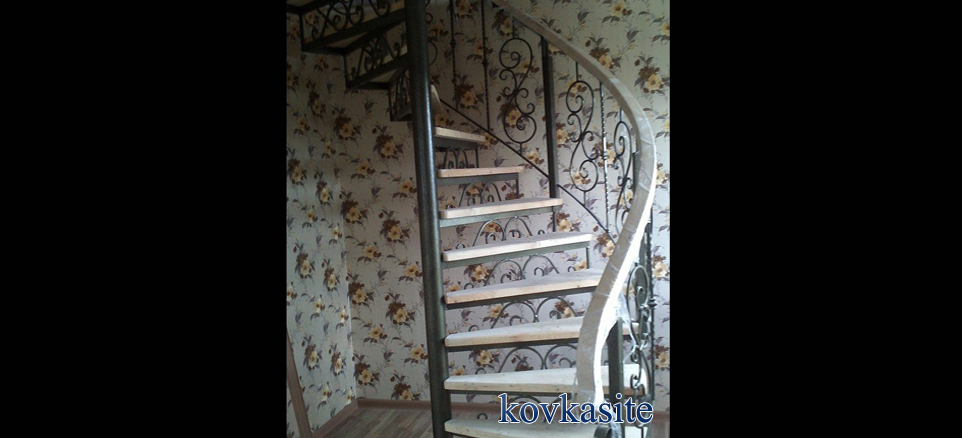 кованые металлические лестницы в москве №25